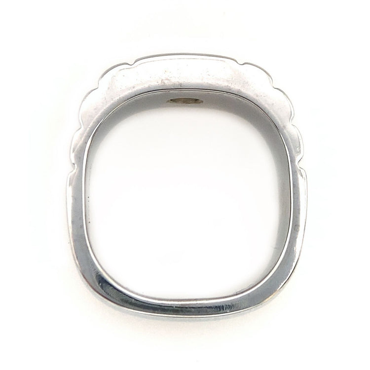 Wide Diamond Band