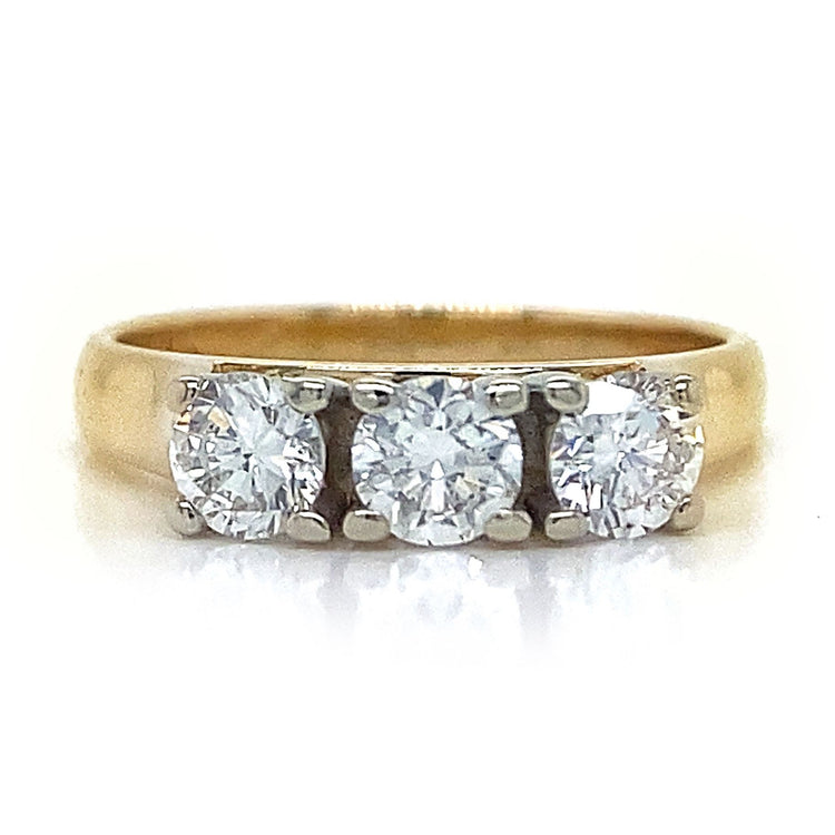 Three Stone Diamond Ring