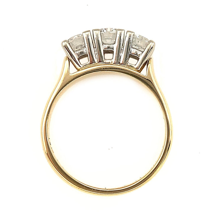 Three Stone Diamond Ring