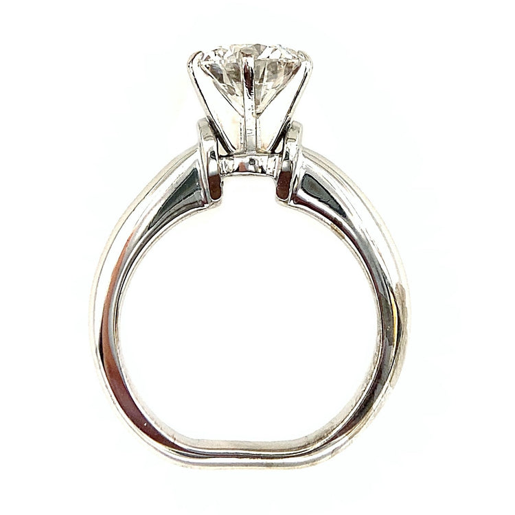 Round Brilliant Diamond Solitaire Ring