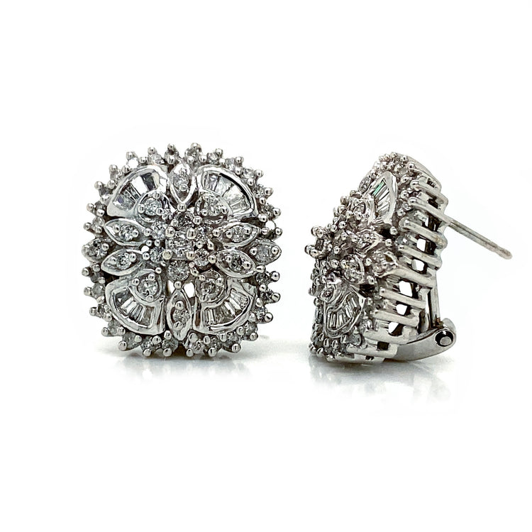 2.00TCW Diamond Earrings