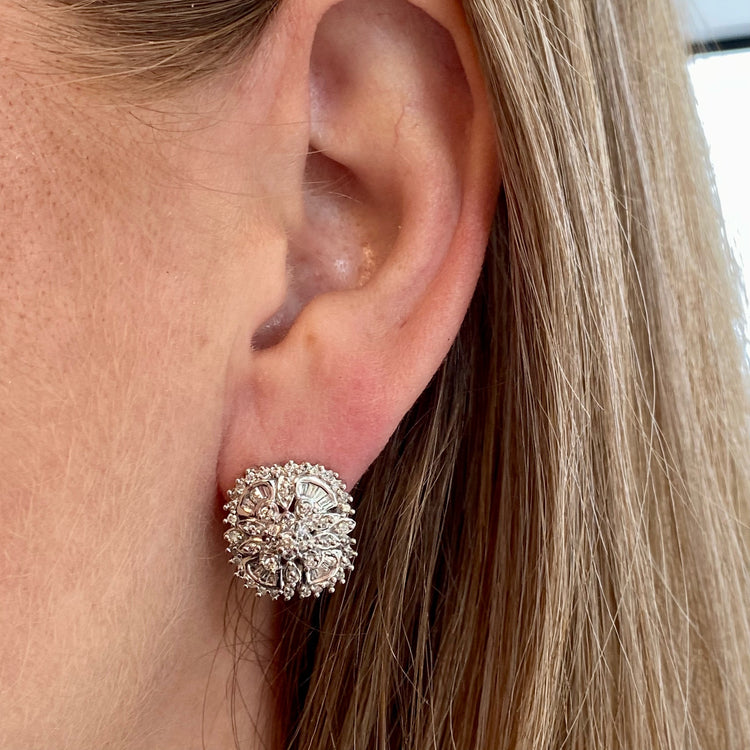 2.00TCW Diamond Earrings