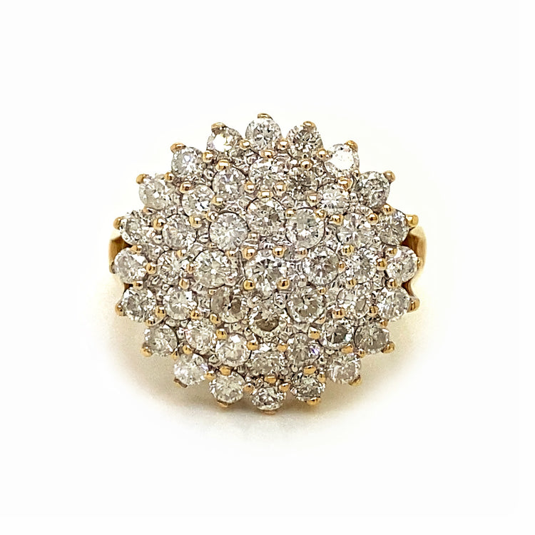 Cluster Diamond Ring