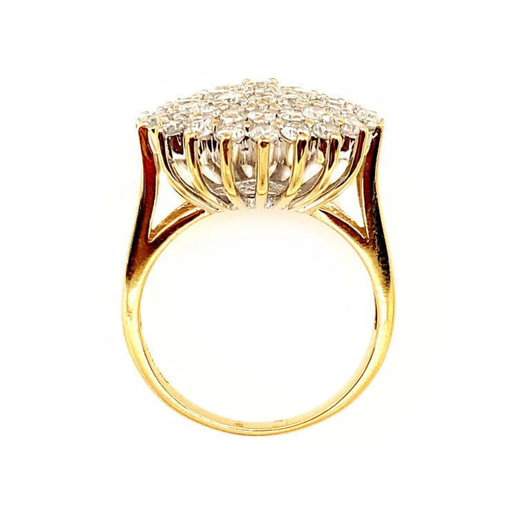 Cluster Diamond Ring