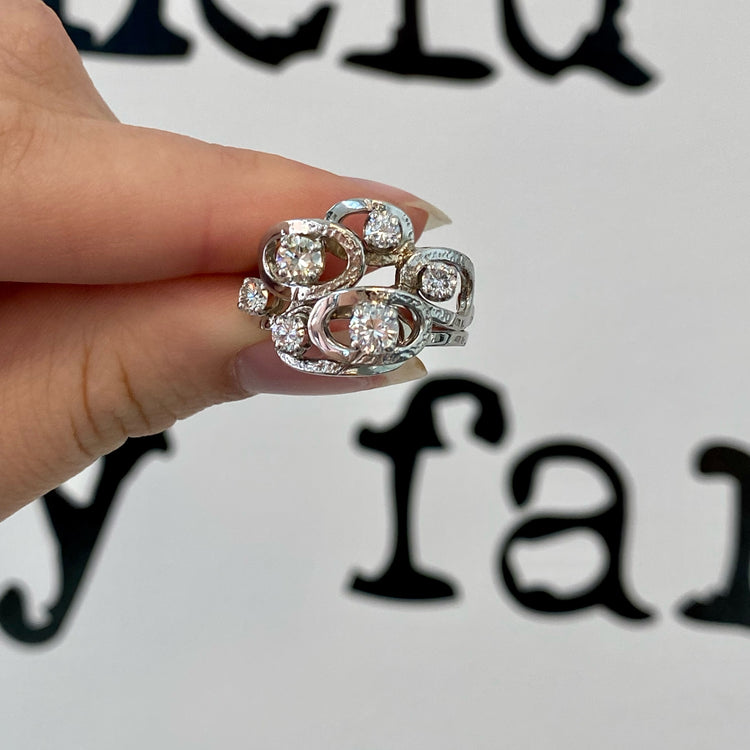 .92TCW Diamond Ring