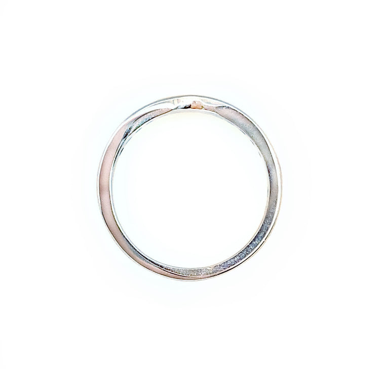 Channel Diamond Wedding Band