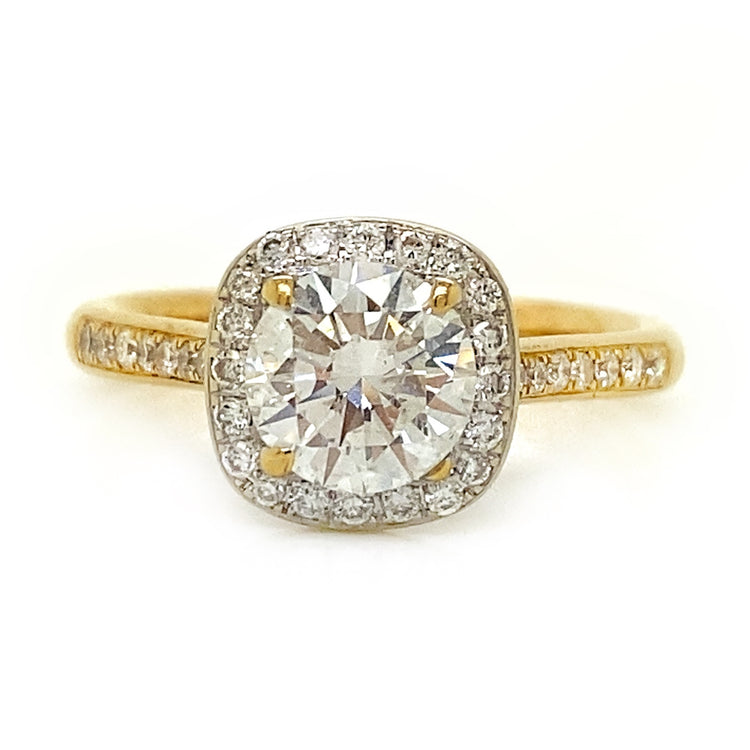 Diamond Halo Ring