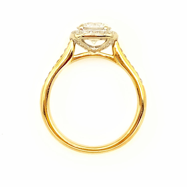 Diamond Halo Ring