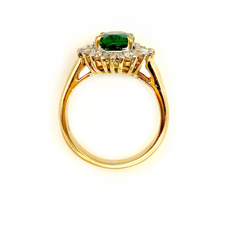 Emerald & Diamond Ring