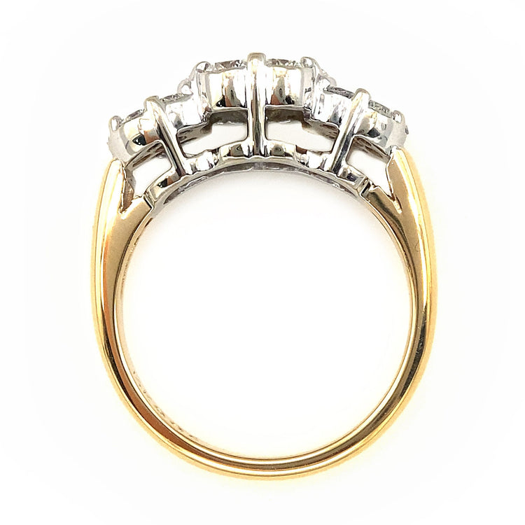 Diamond Cluster Ring