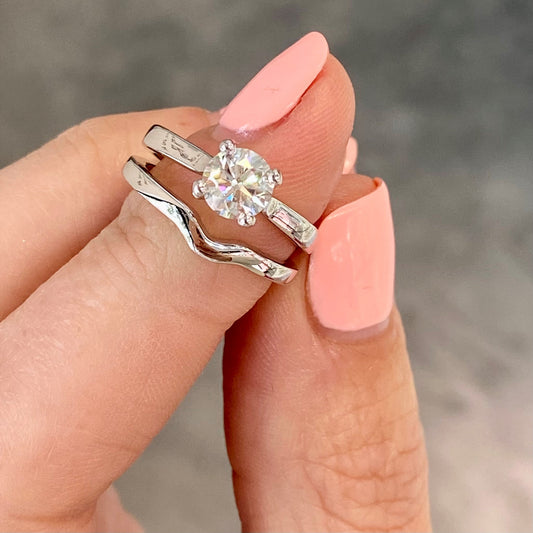 Canadian Diamond Wedding Set