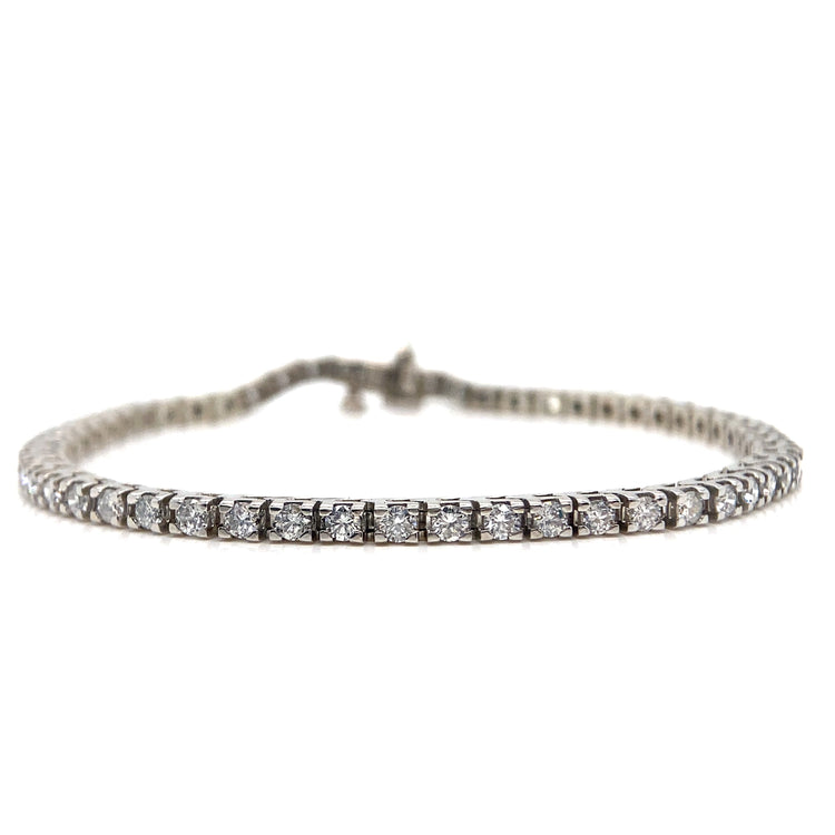3.00TCW Classic Diamond Tennis Bracelet