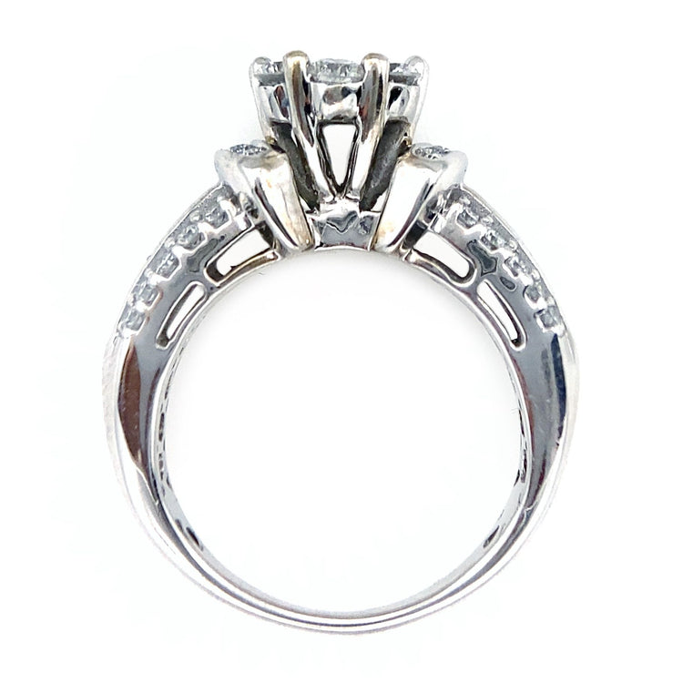 1.50TCW Diamond Cluster Ring