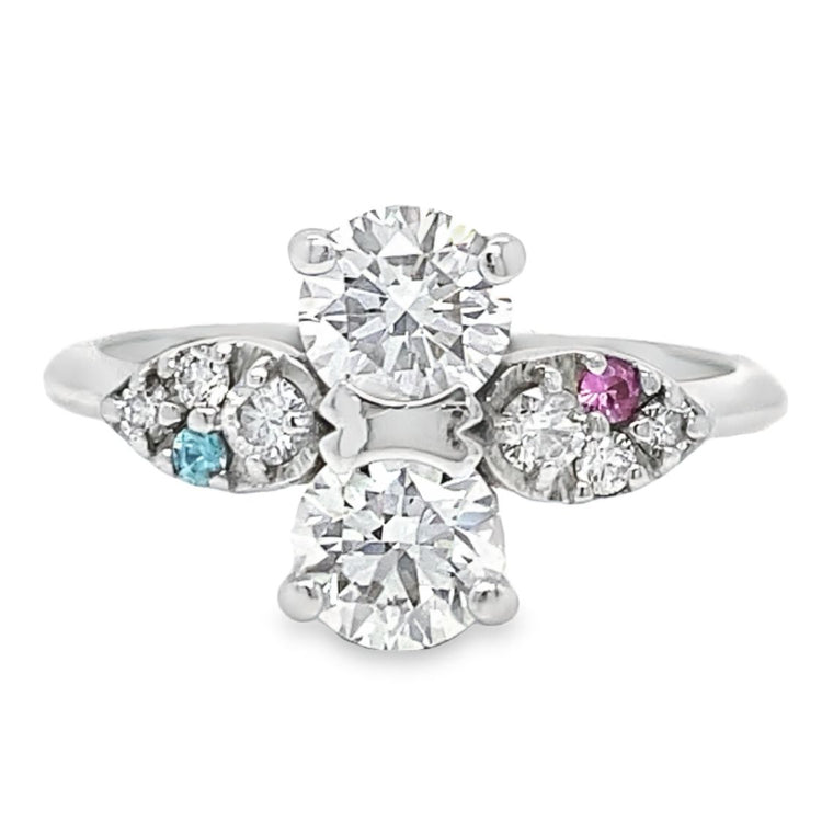 Double Canadian Diamond Ring