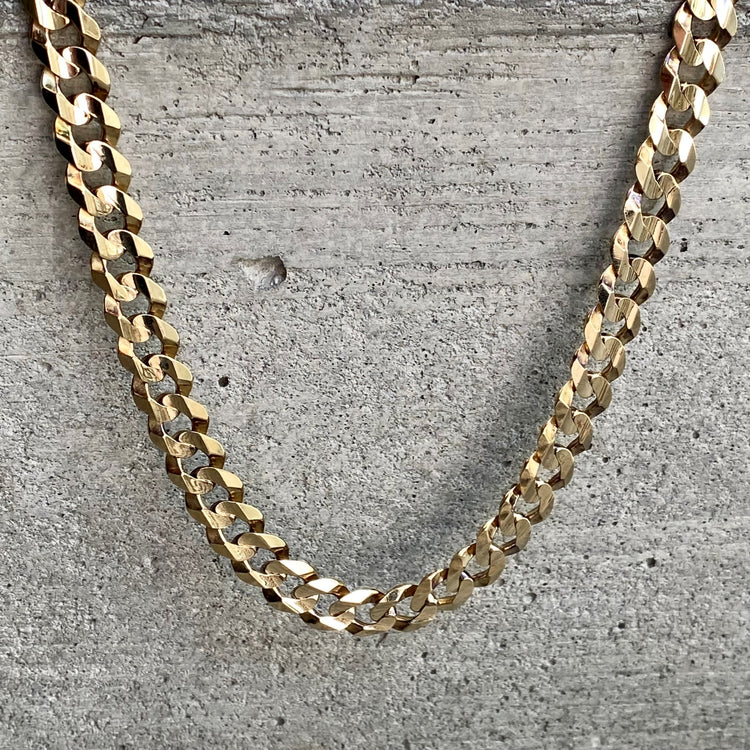 22 Inch 10mm Curb Link Chain