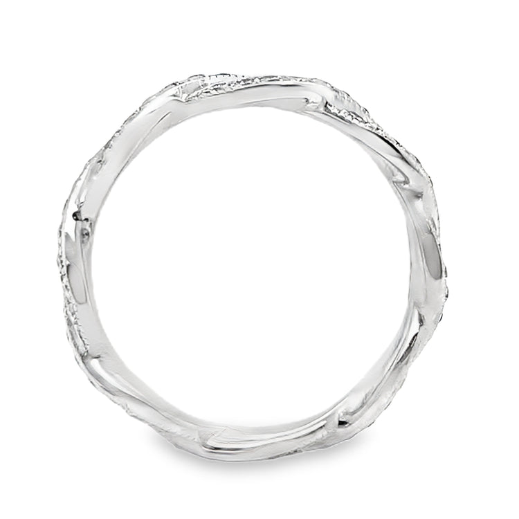 Eternity Twist Diamond Band