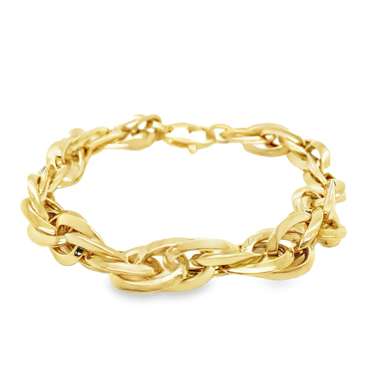 Hollow Double Link Bracelet