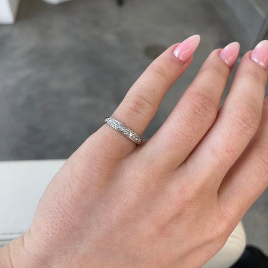 .25TCW Classic Platinum Diamond Band