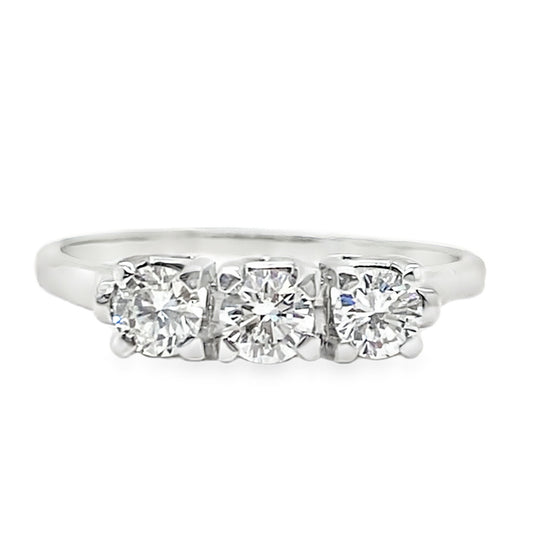 .50TCW Diamond Three Stone Ring by Birks