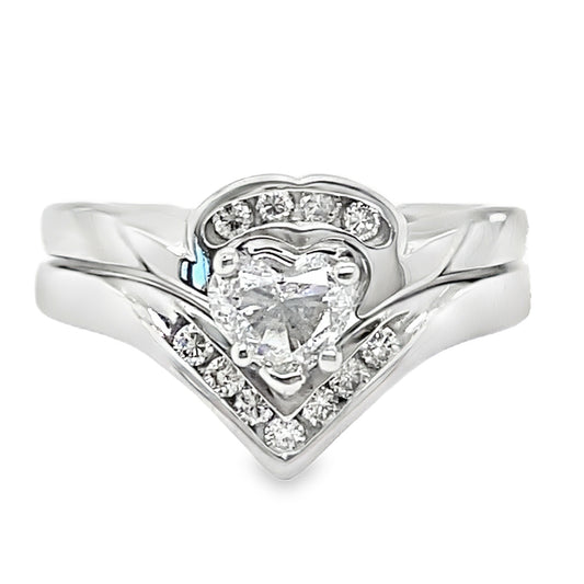 Diamond Heart Ring