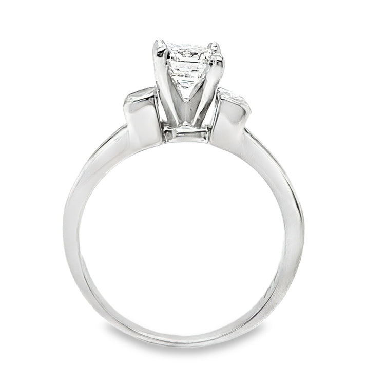 1.00TCW Emerald Cut Diamond Ring