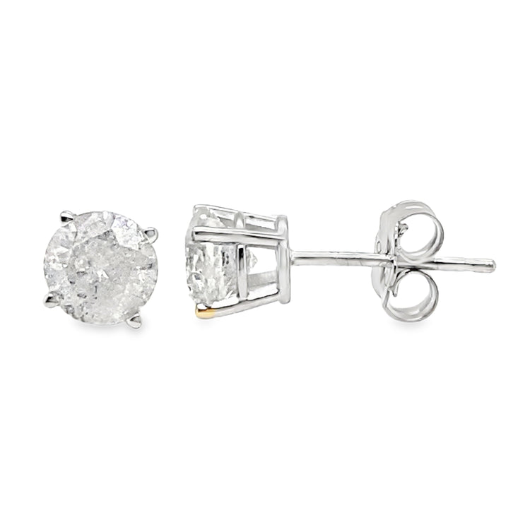 1.00TCW Diamond Studs
