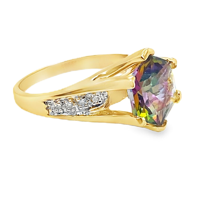 Mystic Topaz Ring