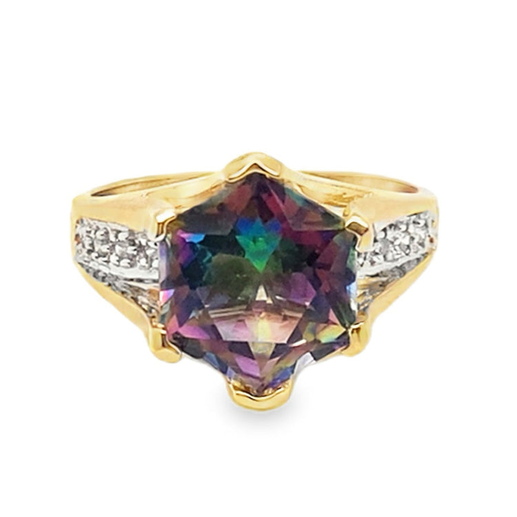 Mystic Topaz Ring