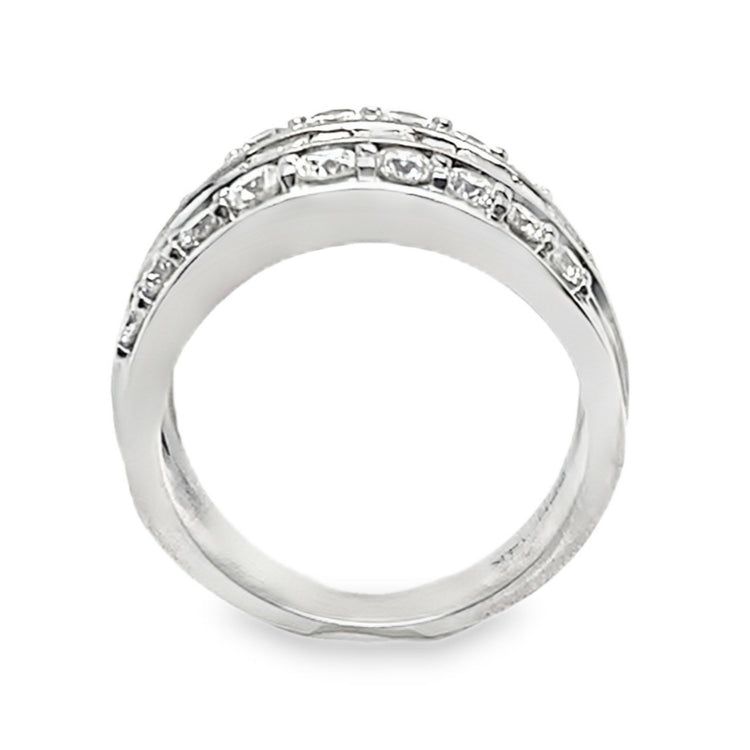 1.50TCW Wide Diamond Band