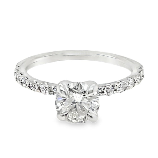 .80CT White Gold Diamond Engagement Ring