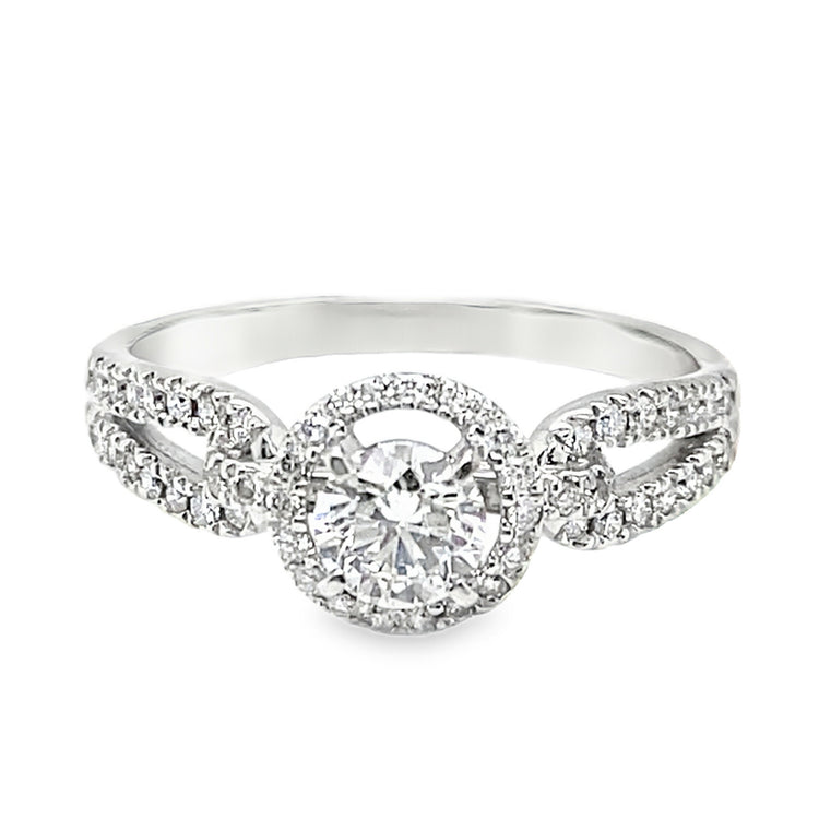 Canadian Diamond White Gold Ring
