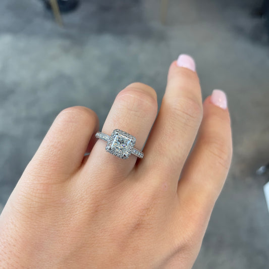 Platinum Blooming Beauties Diamond Ring by Tacori