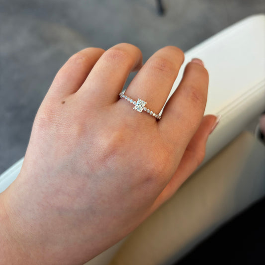 Rose Gold Diamond Ring