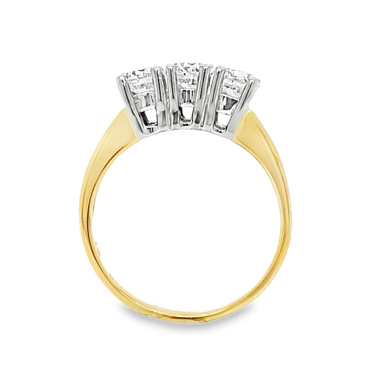 Three Stone Diamond Ring