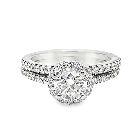 1.63TCW Wedding Set