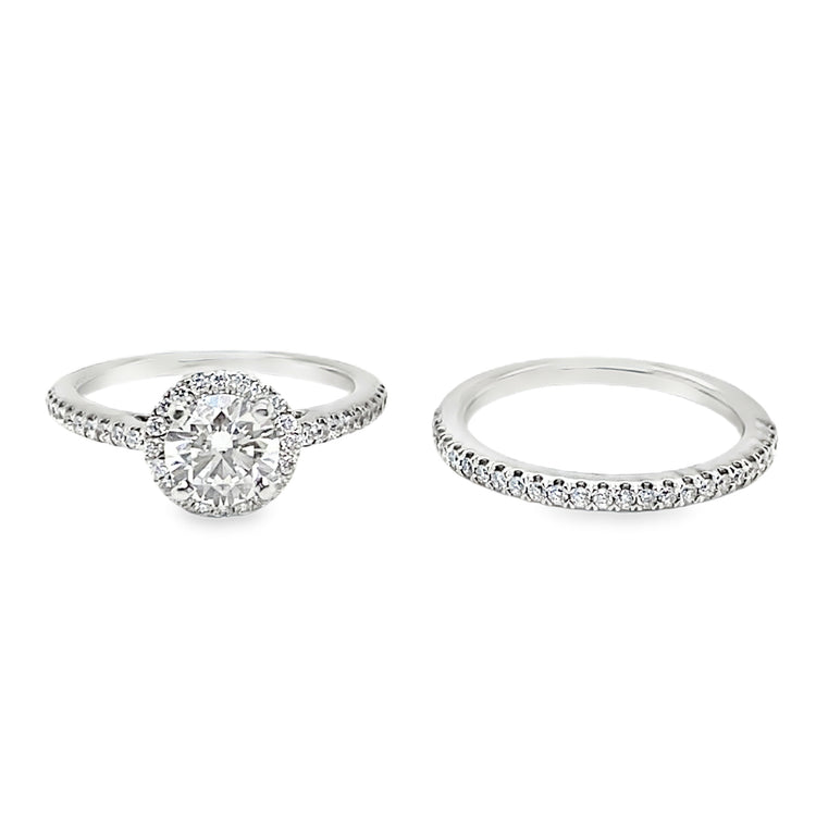 1.63TCW Wedding Set