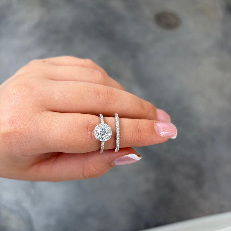 1.63TCW Wedding Set