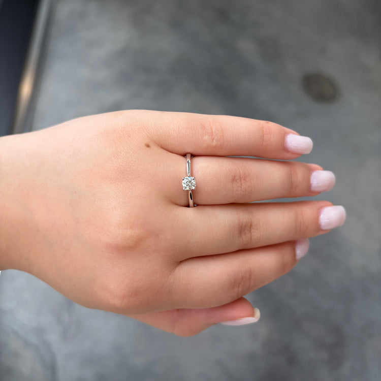 .33TCW Solitaire Diamond Ring by Noam Carver