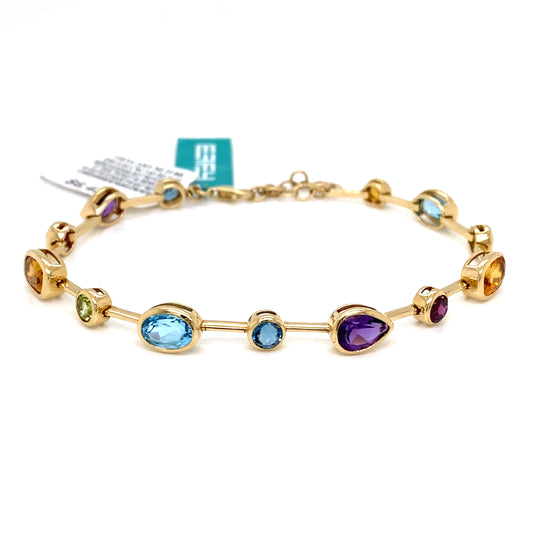 Multi Gemstone Bracelet by Effy