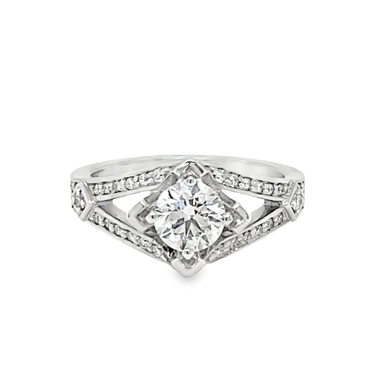 19K Pave Diamond Ring