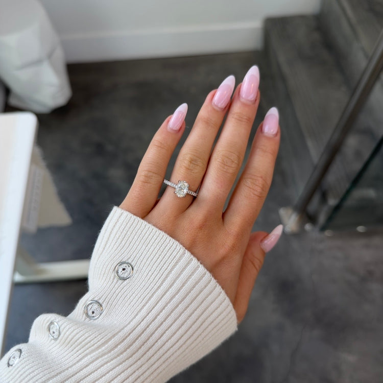 1.81TCW Platinum Diamond Ring by Nam Carver