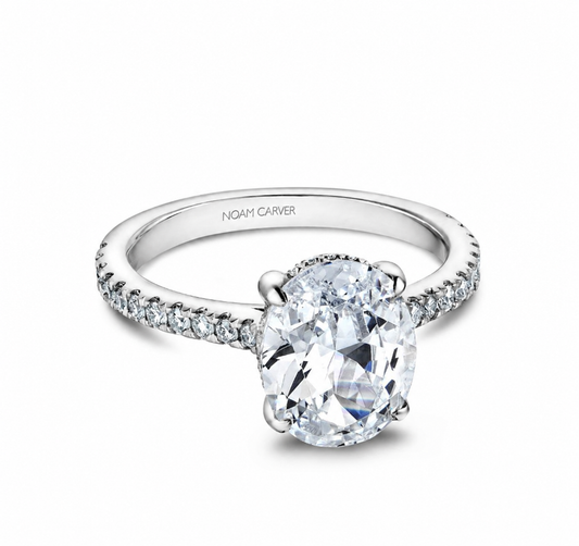 1.81TCW Platinum Diamond Ring by Nam Carver