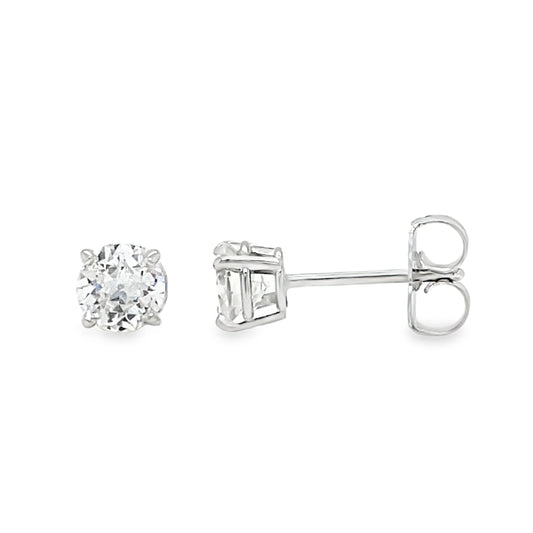 .76TCW Diamond Studs