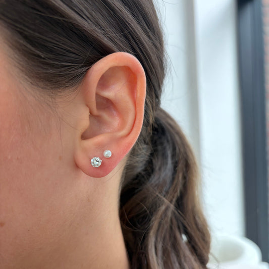 .76TCW Diamond Studs