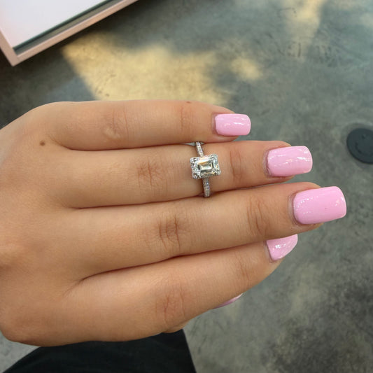 Platinum Diamond Ring by Tacori