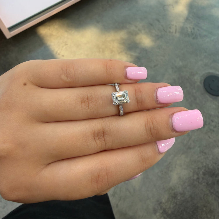 Platinum Diamond Ring by Tacori