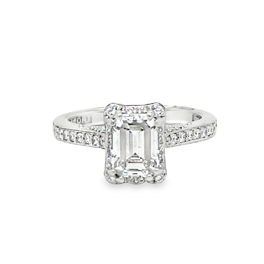 Platinum Diamond Ring by Tacori