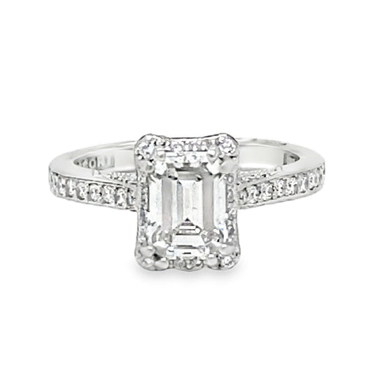 Platinum Diamond Ring by Tacori