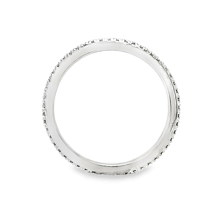 Platinum Diamond Eternity Band