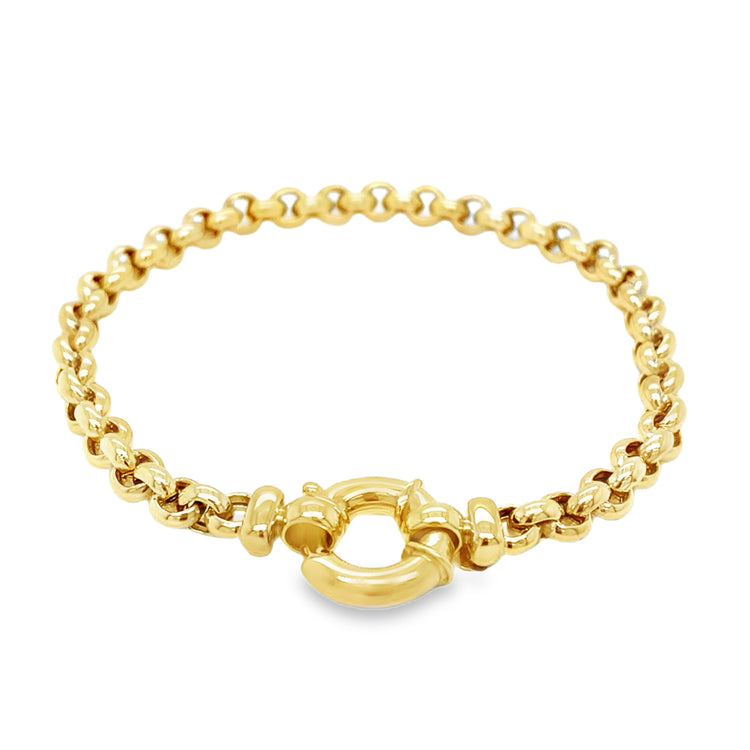 7.5 Inch Rolo Bracelet